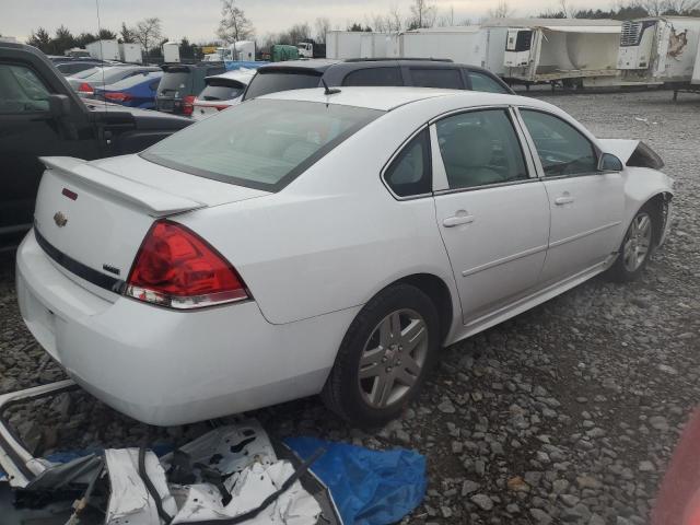 2G1WB5EK1A1174895 - 2010 CHEVROLET IMPALA LT WHITE photo 3