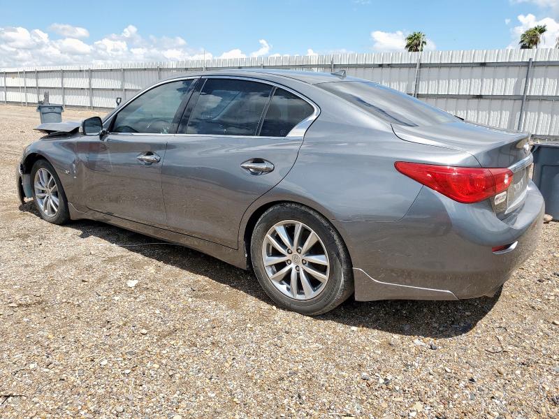 JN1BV7AP4FM353635 - 2015 INFINITI Q50 BASE ნაცრისფერი ფოტო 2