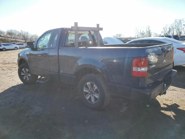 1FTRF12257NA82265 - 2007 FORD F150 BLUE photo 2