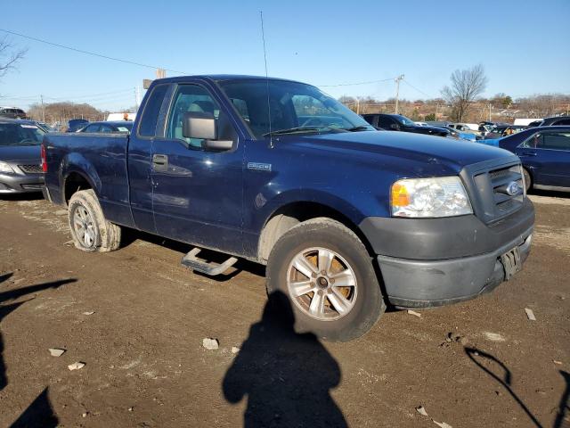 1FTRF12257NA82265 - 2007 FORD F150 BLUE photo 4