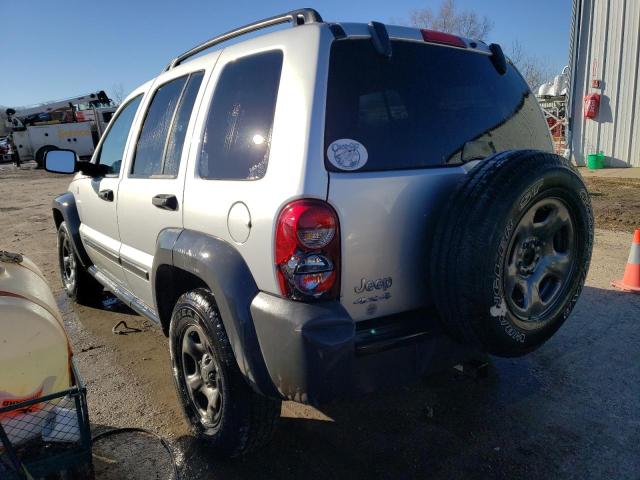 1J4GL48K57W670275 - 2007 JEEP LIBERTY SPORT SILVER photo 2