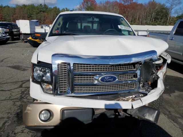 1FTFW1EF7BFA10312 - 2011 FORD F150 SUPERCREW WHITE photo 5