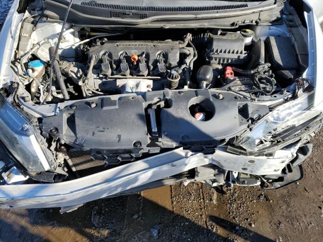 19XFB2F93DE052595 - 2013 HONDA CIVIC EXL ვერცხლისფერი ფოტო 11