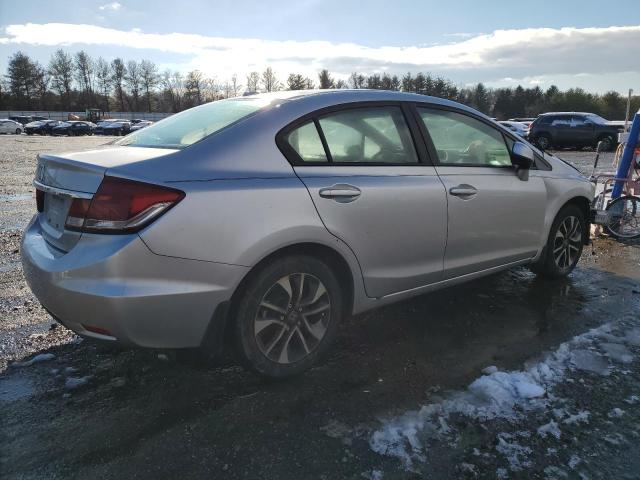 19XFB2F93DE052595 - 2013 HONDA CIVIC EXL SILVER photo 3