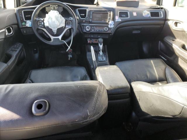 19XFB2F93DE052595 - 2013 HONDA CIVIC EXL ვერცხლისფერი ფოტო 8