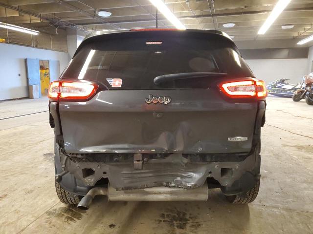 1C4PJLCB3GW347257 - 2016 JEEP CHEROKEE LATITUDE GRAY photo 6