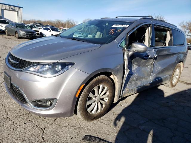 2C4RC1BG8HR540695 - 2017 CHRYSLER PACIFICA TOURING L SILVER photo 1