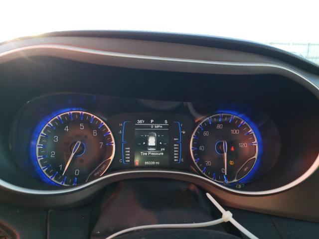 2C4RC1BG8HR540695 - 2017 CHRYSLER PACIFICA TOURING L SILVER photo 9