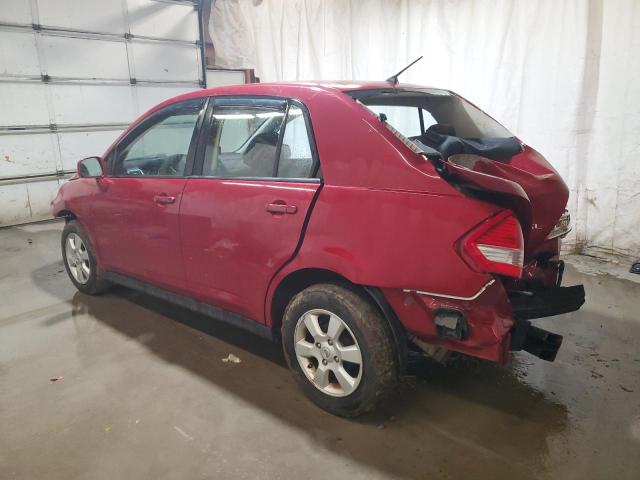 3N1BC11E99L472605 - 2009 NISSAN VERSA S RED photo 2