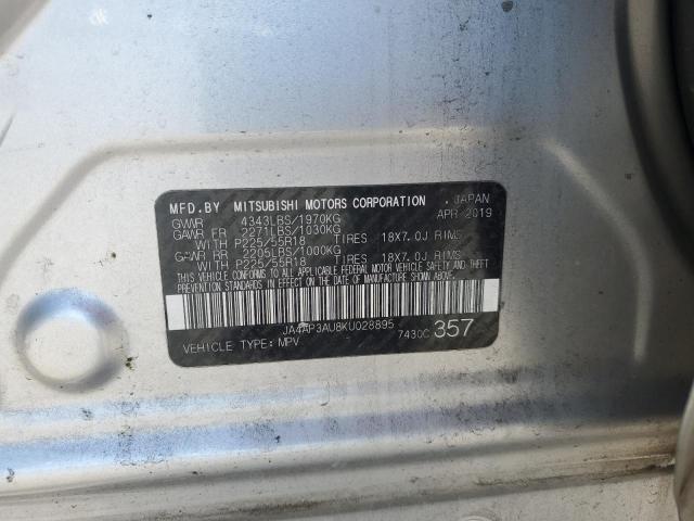 JA4AP3AU8KU028895 - 2019 MITSUBISHI OUTLANDER SPORT ES Gümüş foto 13