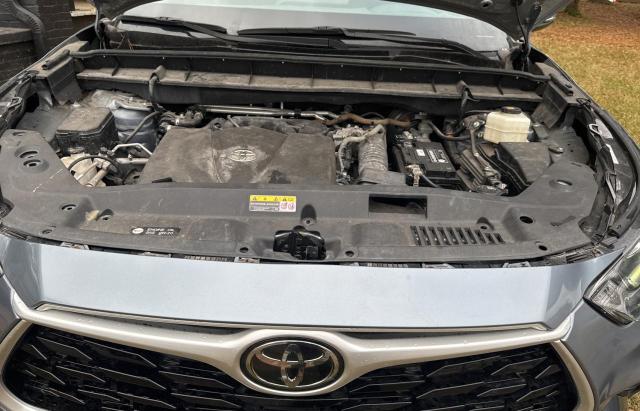 5TDGZRBH9LS021152 - 2020 TOYOTA HIGHLANDER XLE 蓝色 照片 7