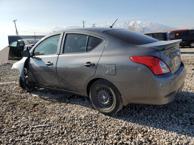 3N1CN7AP1KL813634 - 2019 NISSAN VERSA S GRAY photo 2