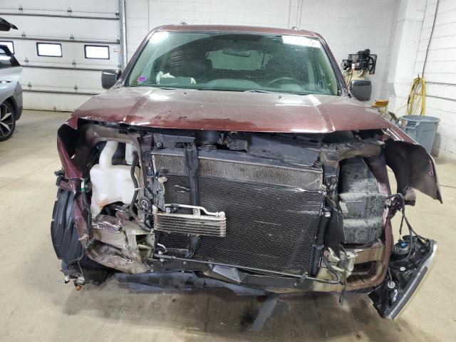 5FNYF4H2XDB041841 - 2013 HONDA PILOT LX MAROON photo 5