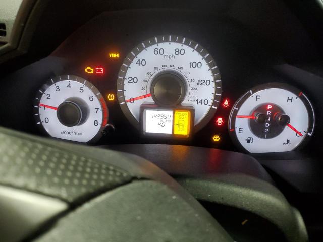 5FNYF4H2XDB041841 - 2013 HONDA PILOT LX MAROON photo 9