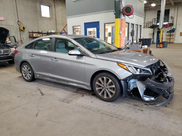 5NPE34AF1HH560485 - 2017 HYUNDAI SONATA SPORT SILVER photo 4