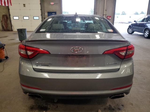 5NPE34AF1HH560485 - 2017 HYUNDAI SONATA SPORT SILVER photo 6