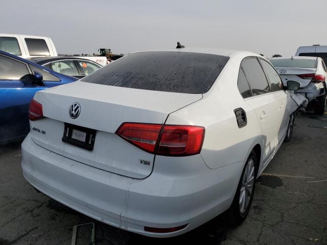 3VWD17AJ8FM235733 - 2015 VOLKSWAGEN JETTA SE WHITE photo 3