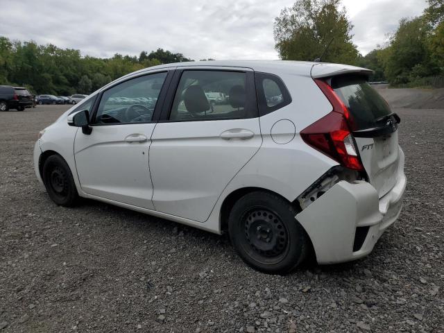 JHMGK5H55GS011515 - 2016 HONDA FIT LX WHITE photo 2