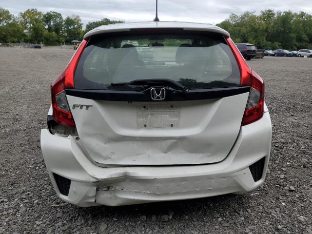 JHMGK5H55GS011515 - 2016 HONDA FIT LX WHITE photo 6