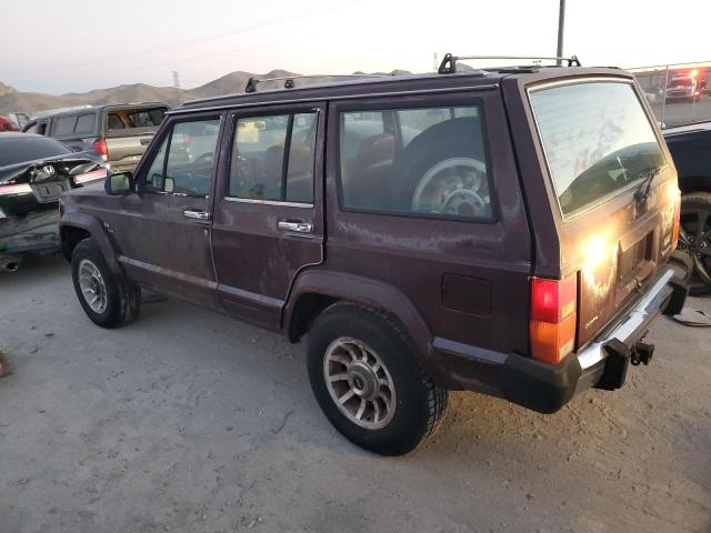 1JCMR7847HT172963 - 1987 JEEP CHEROKEE LAREDO BROWN photo 2