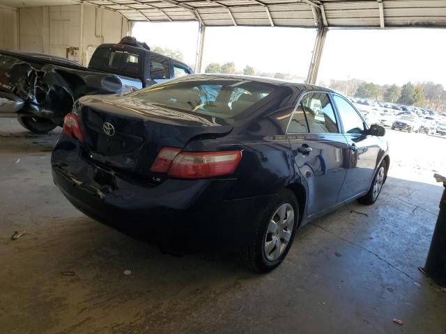 4T1BE46K57U033827 - 2007 TOYOTA CAMRY CE BLUE photo 3