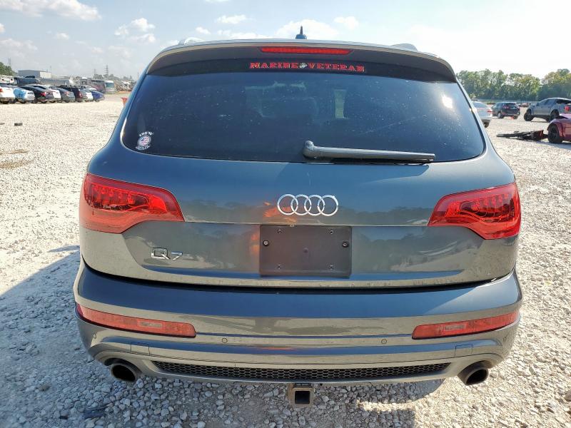 WA1DGAFE0DD013524 - 2013 AUDI Q7 PRESTIGE رمادي صورة 6