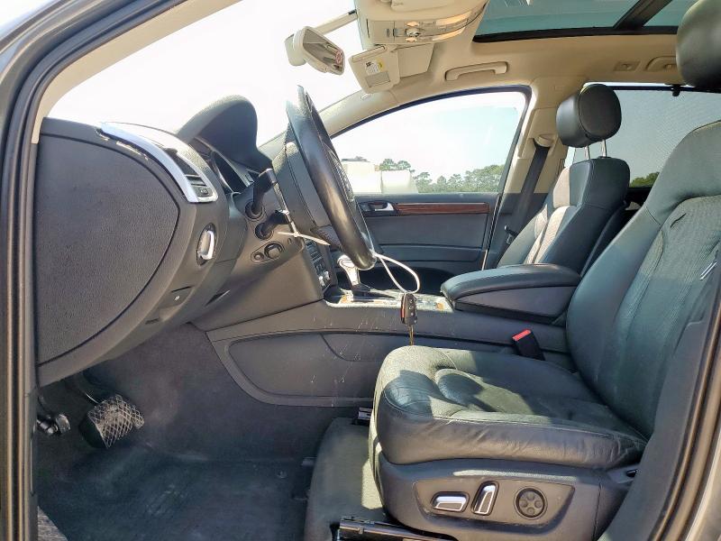 WA1DGAFE0DD013524 - 2013 AUDI Q7 PRESTIGE رمادي صورة 7