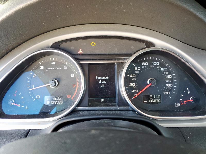 WA1DGAFE0DD013524 - 2013 AUDI Q7 PRESTIGE رمادي صورة 9