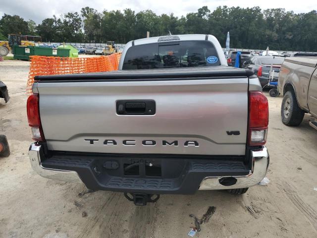 3TMBZ5DN3NM035959 - 2022 TOYOTA TACOMA DOUBLE CAB SILVER photo 6
