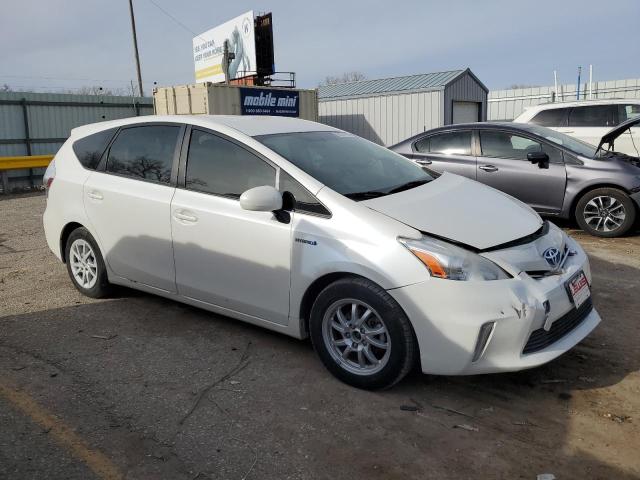 JTDZN3EU5C3098712 - 2012 TOYOTA PRIUS V WHITE photo 4