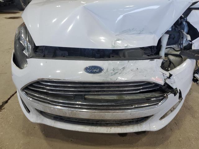 3FADP4EJ1KM107991 - 2019 FORD FIESTA SE Weiß Foto 11