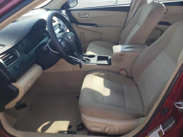 4T1BF1FK9FU946102 - 2015 TOYOTA CAMRY LE BURGUNDY photo 7