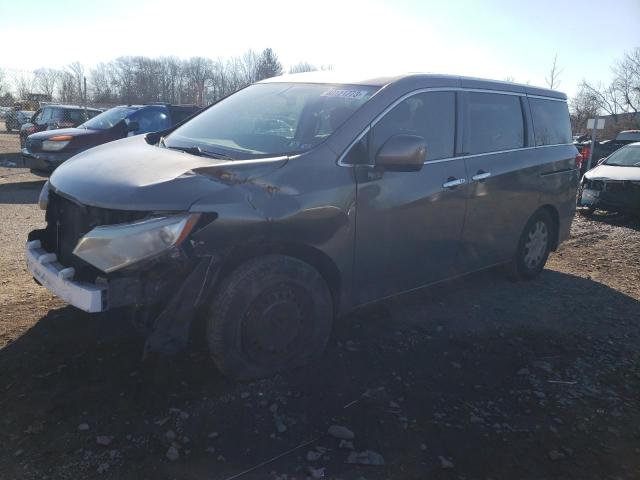 JN8AE2KP2F9131483 - 2015 NISSAN QUEST S GRAY photo 1