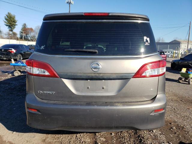 JN8AE2KP2F9131483 - 2015 NISSAN QUEST S GRAY photo 6