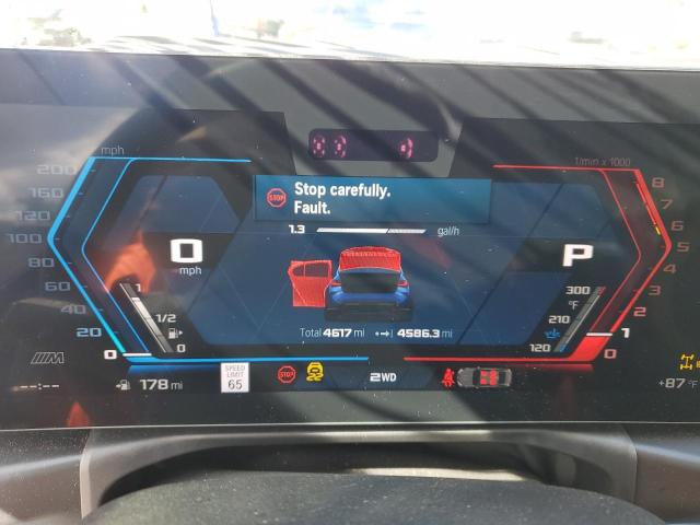 WBS33HJ02SFV34546 - 2025 BMW M3 COMPETITION BLUE photo 9