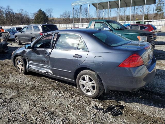 1HGCM56766A141422 - 2006 HONDA ACCORD EX BLACK photo 2