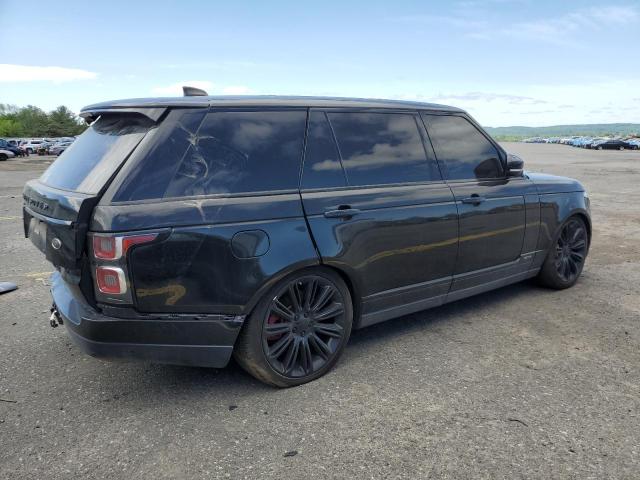 SALGV5RE9KA522983 - 2019 LAND ROVER RANGE ROVE AUTOBIOGRAPHY BLACK photo 3