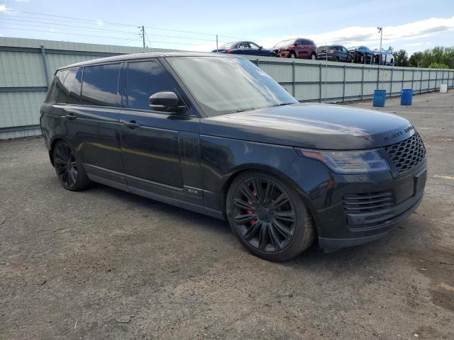 SALGV5RE9KA522983 - 2019 LAND ROVER RANGE ROVE AUTOBIOGRAPHY BLACK photo 4
