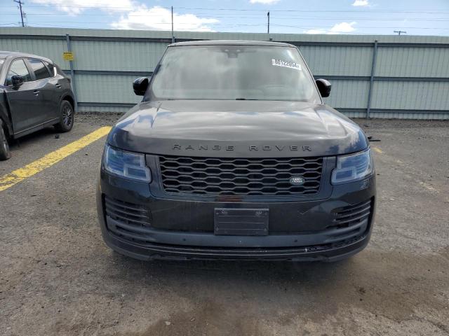 SALGV5RE9KA522983 - 2019 LAND ROVER RANGE ROVE AUTOBIOGRAPHY BLACK photo 5