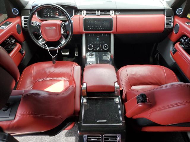 SALGV5RE9KA522983 - 2019 LAND ROVER RANGE ROVE AUTOBIOGRAPHY BLACK photo 8