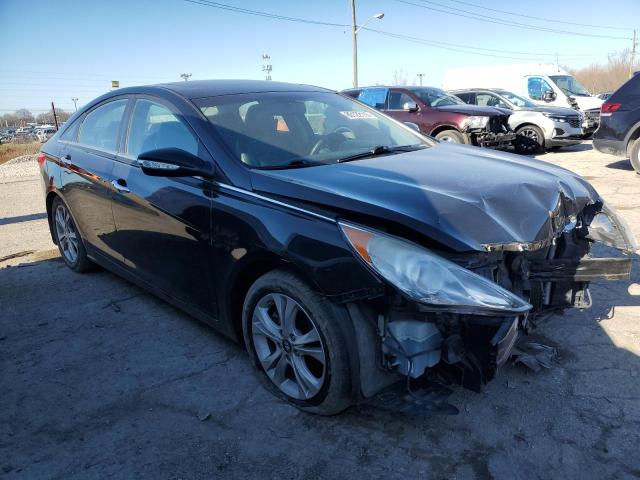 5NPEC4AC2DH559233 - 2013 HYUNDAI SONATA SE BLACK photo 4