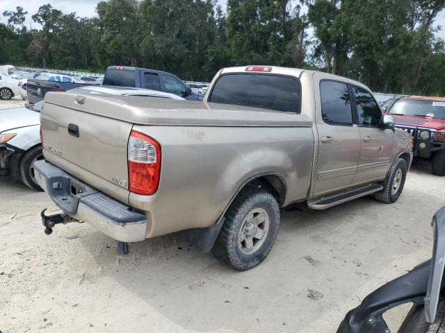 5TBET34184S441551 - 2004 TOYOTA TUNDRA DOUBLE CAB SR5 BEIGE photo 3