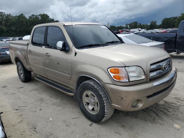 5TBET34184S441551 - 2004 TOYOTA TUNDRA DOUBLE CAB SR5 BEIGE photo 4