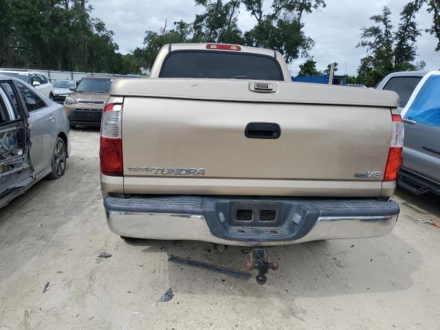 5TBET34184S441551 - 2004 TOYOTA TUNDRA DOUBLE CAB SR5 BEIGE photo 6