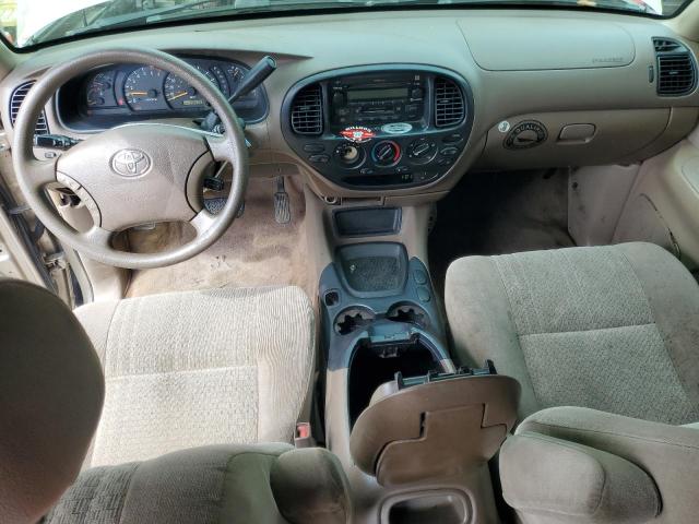 5TBET34184S441551 - 2004 TOYOTA TUNDRA DOUBLE CAB SR5 BEIGE photo 8