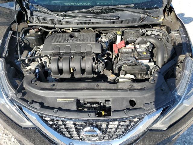 3N1AB7APXKY304838 - 2019 NISSAN SENTRA S შავი ფოტო 11