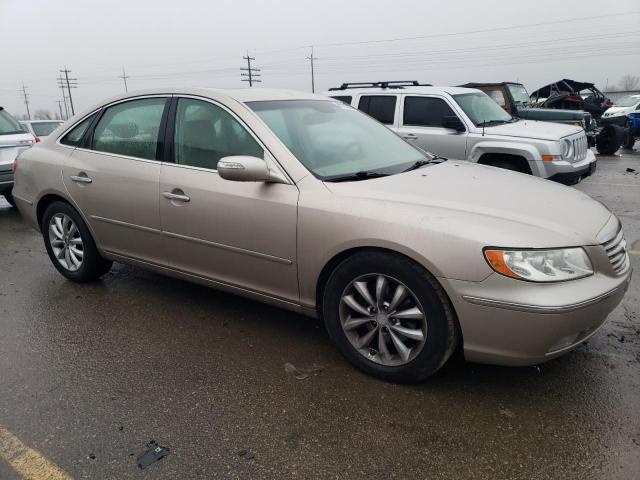 KMHFC46F28A251544 - 2008 HYUNDAI AZERA SE GOLD photo 4