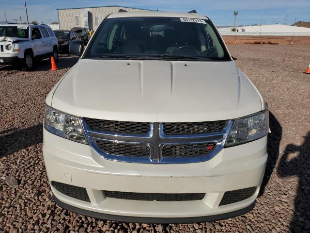 3C4PDCAB4GT157791 - 2016 DODGE JOURNEY SE WHITE photo 5