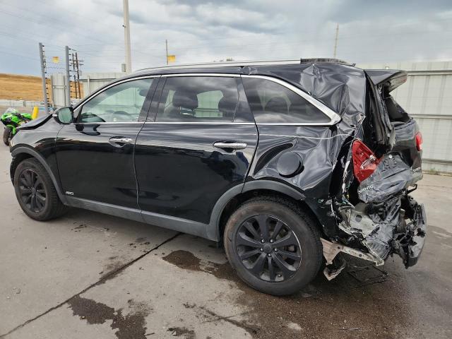 5XYPHDA1XJG354075 - 2018 KIA SORENTO EX BLACK photo 2