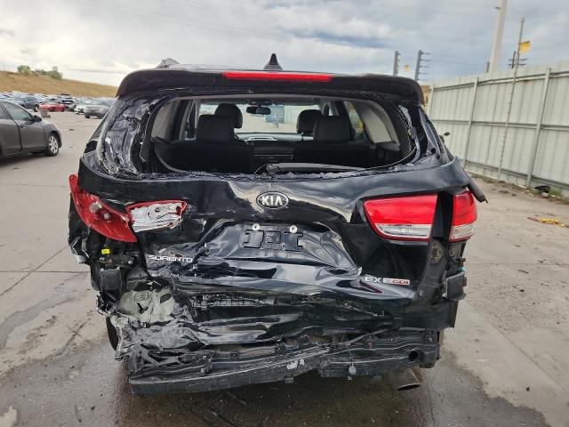 5XYPHDA1XJG354075 - 2018 KIA SORENTO EX BLACK photo 6